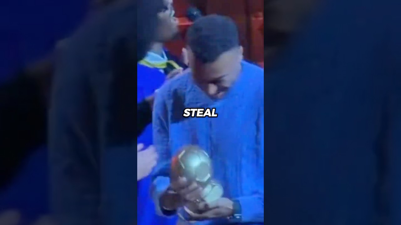 Mbappé sneaks into Ronaldo’s house and walks into the trophy room. 😭🤣