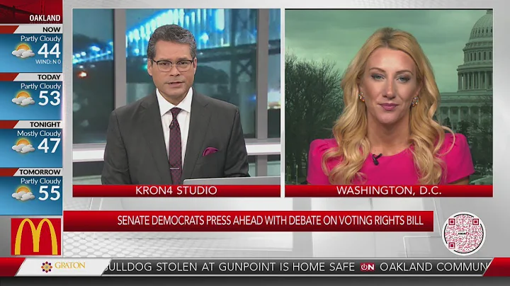 Senate Democrats press ahead with voting rights bill debate