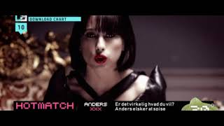 Medina - Ensom | MTV Denmark (Дания) | 2009 (?) | Хит-парад "Download Chart", 10 место