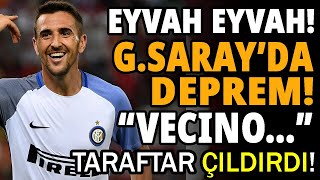 GALATASARAY'DA MATIAS VECINO DEPREMİ! TARAFTAR ÇILDIRDI...