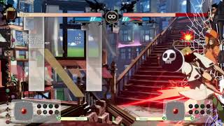 GGStrive Faust Bomb Wall/Corner Combo (Three Strikes)
