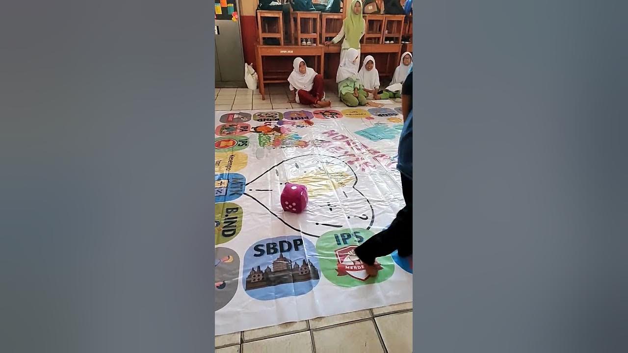 bermain monopoli untuk mereview pelajaran #shorts #short #sekolah #gurumilenial #depok #indonesia