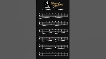 Michael Jackson - Bille Jean (Drum Tabs) By @chamisdrums