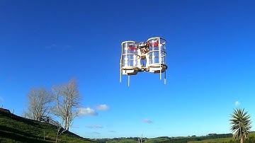 Ardupilot tailsitter (thrust vectoring DIY ducted fan) part 2 (testing)