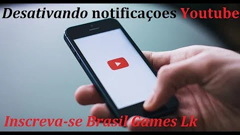 Porque não recebo notificações do YouTube?