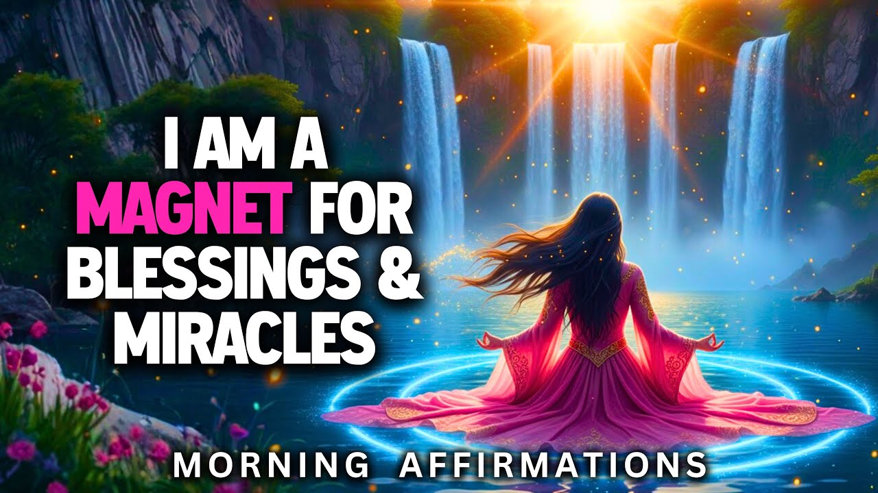 Everything You Want is Flowing to You ✨ Powerful I am A Magnet For Blessings Affirmations