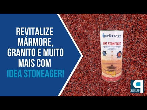 Veja agora como revitalizar granito de forma rápida e super fácil com Idea Stoneager!