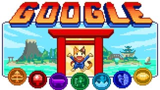 Doodle Champion Island Games - Tokyo Olympic 2021 Google Doodle