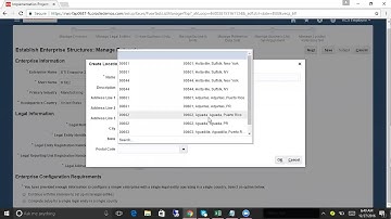 Oracle Fusion HCM Managing Legal Entites Business Units