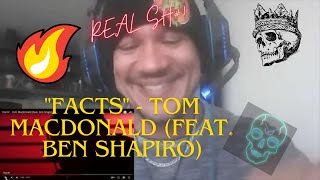 "Facts"-Tom MacDonald feat.Ben Shapiro [TUFFNERDZ RAP REACTION]🔥🔥🔥🔥🔥