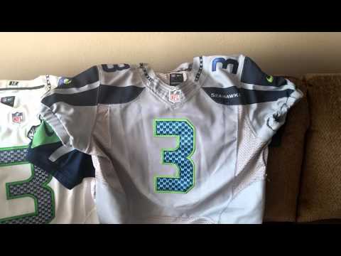 Seattle Seahawks jersey custom sleeve 