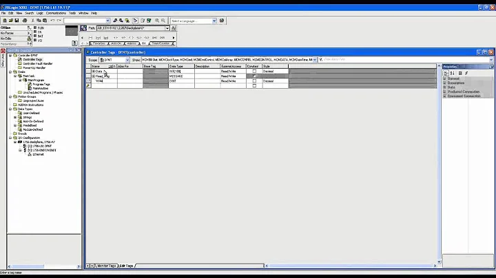 DFNT (EtherNet/IP) Server Configuration
