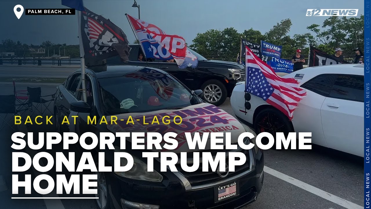 Donald Trump returns to Florida following assassination attempt, RNC ...