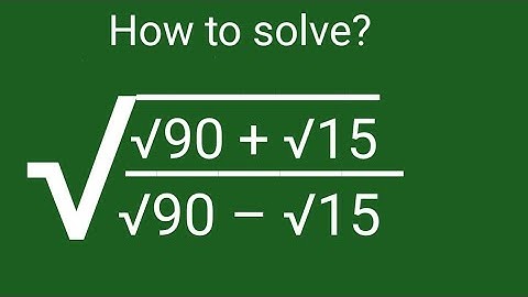 Nice Square root Math Simplification Olympiad Algebra solution |exponent concept