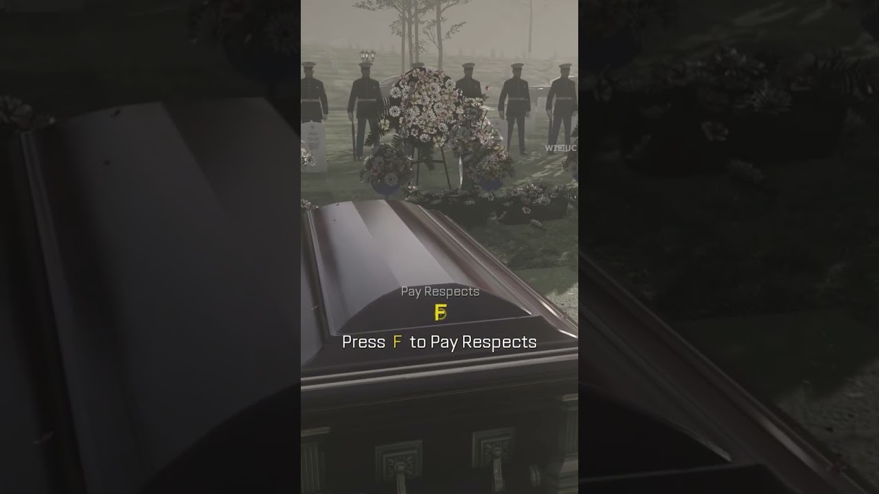 PRESS F TO PAY RESPECTS - Call of Duty (COD) - Modern Warfare