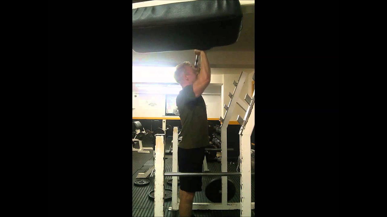 Stronglifts 5x5 Overhead press 72.5 kg YouTube