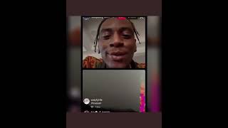 Soulja Boy and IShowSpeed on ig live