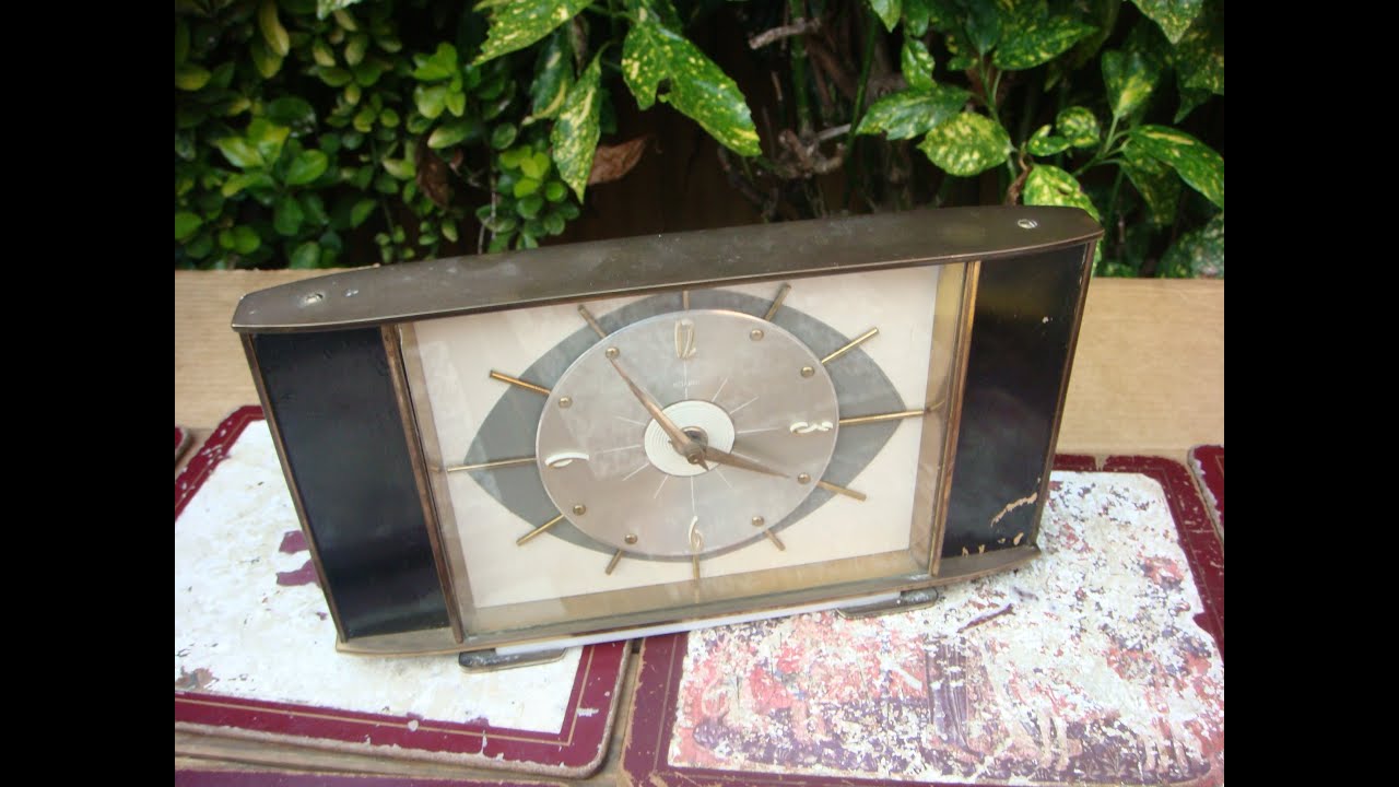 .Vintage Kienzle Wind Movement Mantle Clock For Restoration YouTube