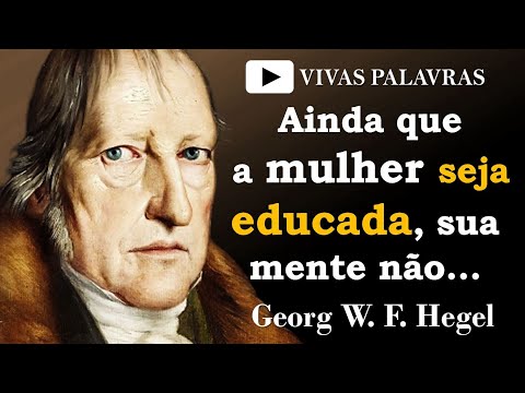 Vídeo: Citações filosóficas de Hegel