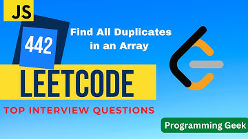 442. Find All Duplicates in an Array || Leetcode solution || Hindi & English