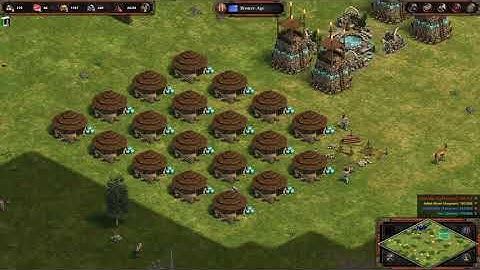 Age of Empires Definitive Edition on random map