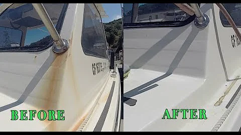 DRX FiberGlass Rust Remover LESS THAN 5 MIN
