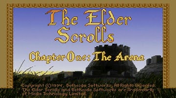 The Elder Scrolls: Arena Playthrough Part 1