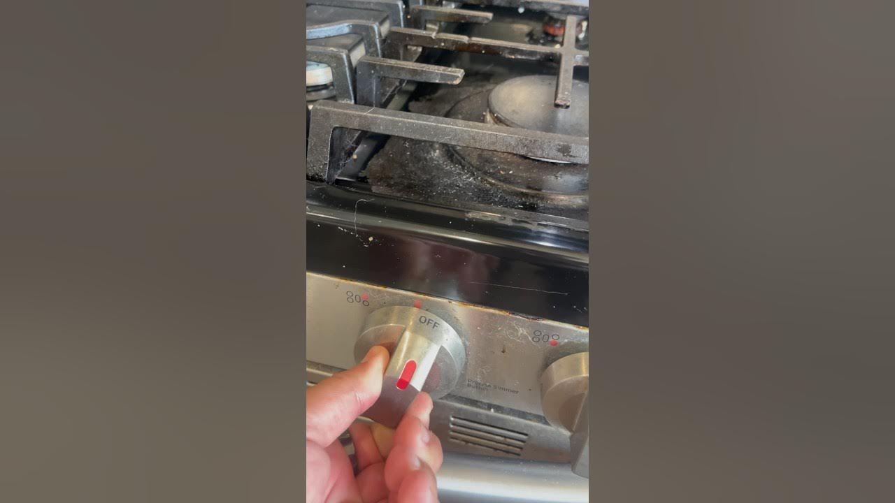 Broken Samsung stove knob How to repair and fix oven handle easy DIY 