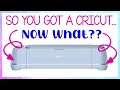 So you got a Cricut… now what do you do?? I&#39;ll show you how to get started!