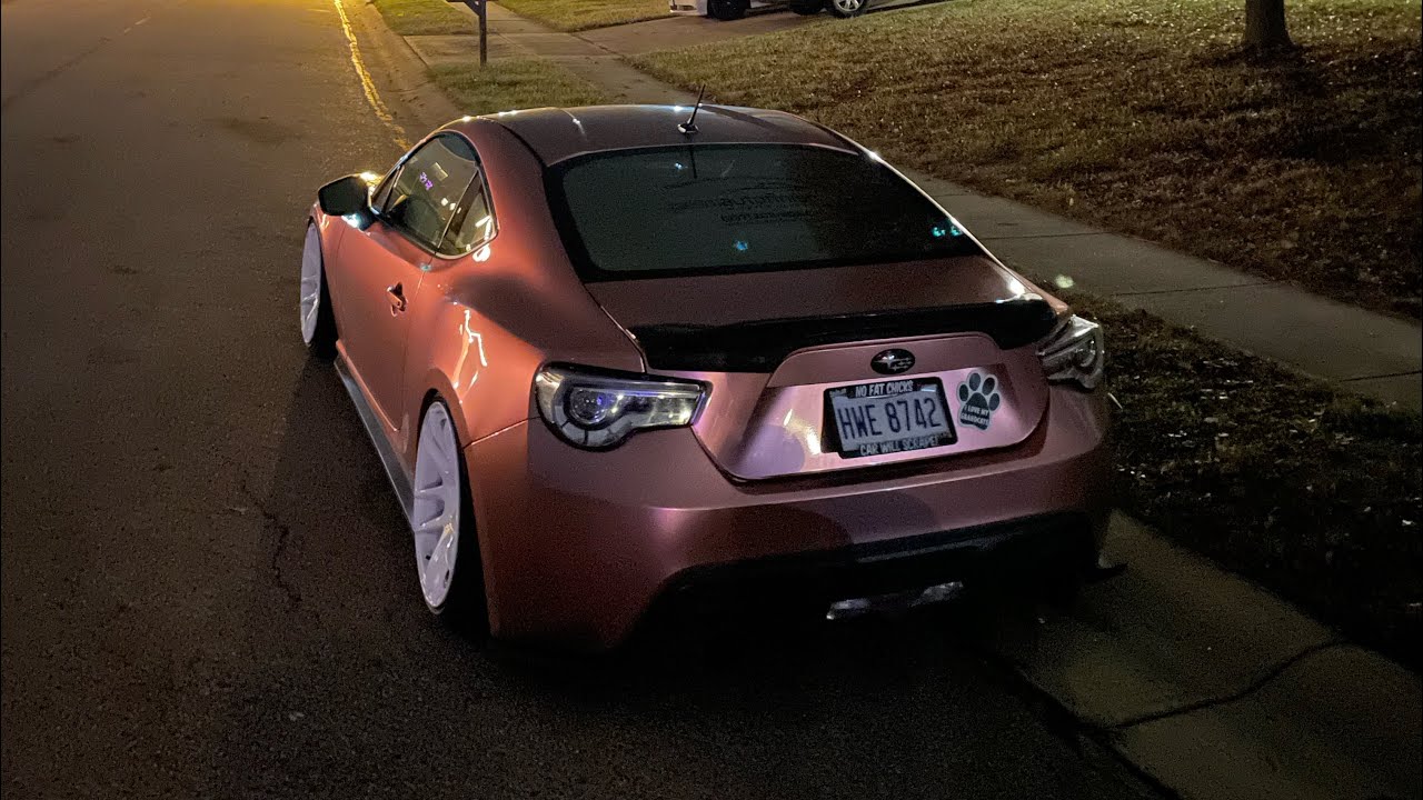 How to clear 2017+ BRZ tail lights!! YouTube