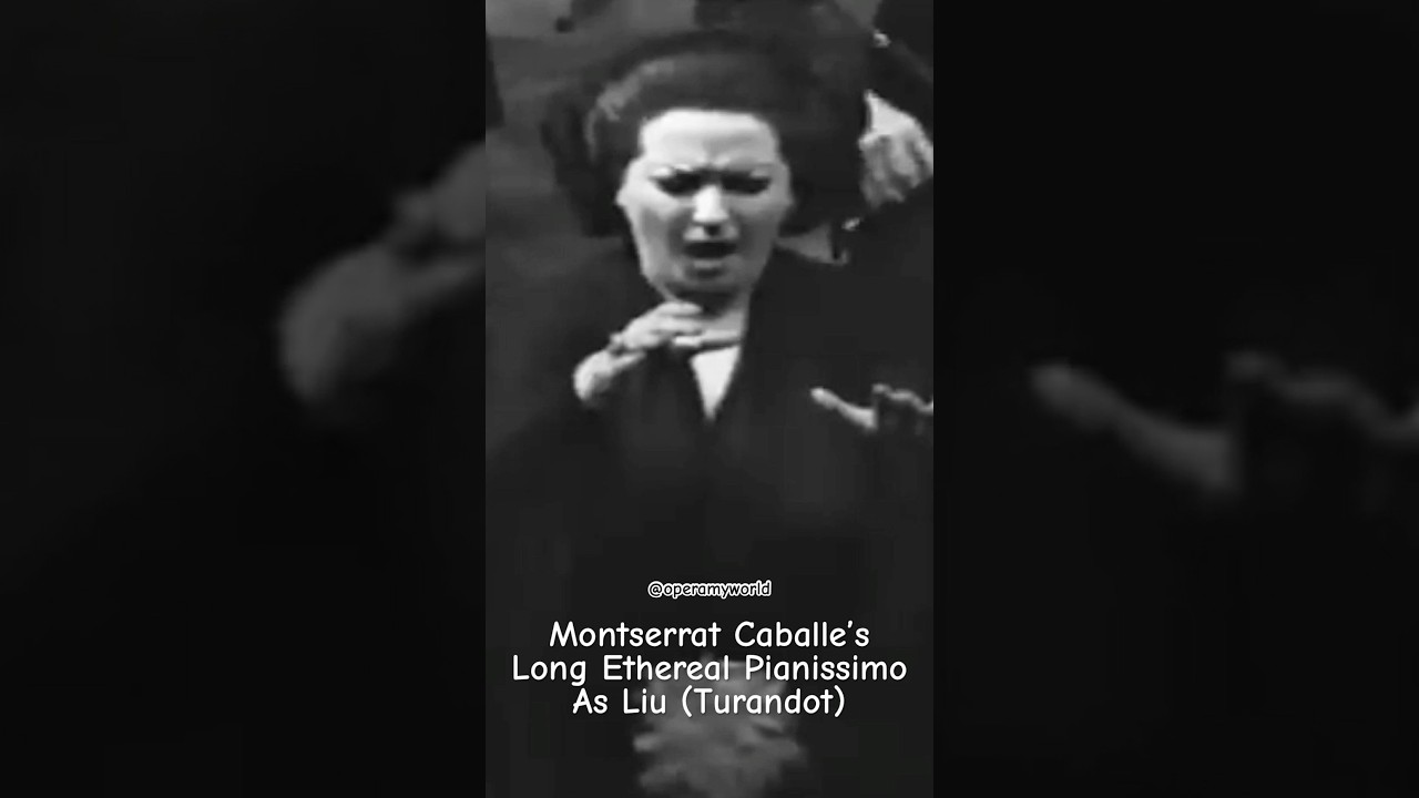 Montserrat Caballe’s Ling Etherial Pianissimo as Liu (Turandot)