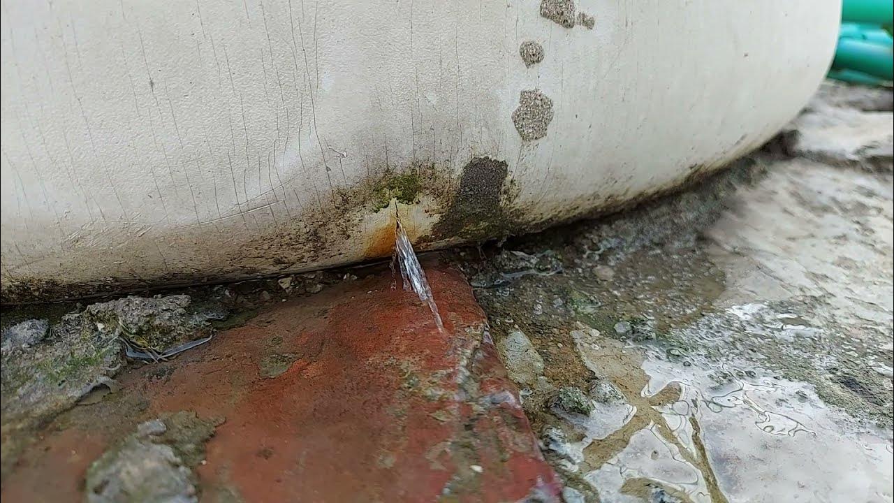 Water Tank Leakage Repair पानी की टंकी कैसे रिपेयर करे YouTube