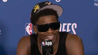 Anthony Edwards Hilariously Talks About Trying To Block Shots Like Dwyane Wade