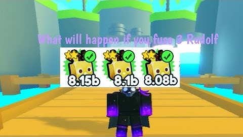 What will happen if you fuse 3 Golden Rudolf