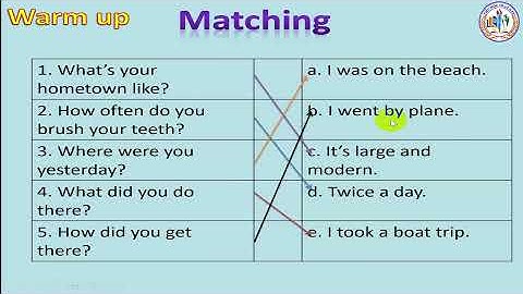 TIỂU HỌC THẬT HAY || UNIT 3: WHERE DID YOU GO ON HOLIDAY? LESSON 3 || TIẾNG ANH 5