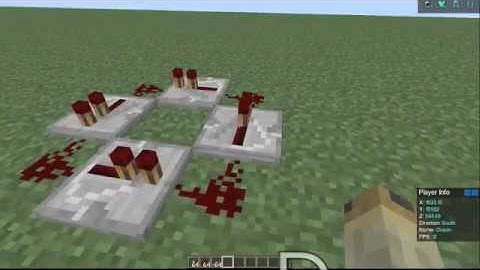 How to make a Redstone Clock | Minecraft 1.7.5