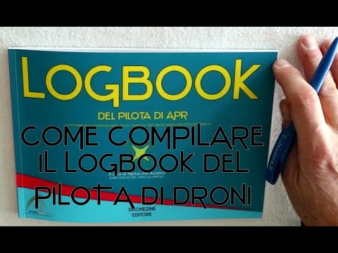 Come compilare il LogBook del Pilota APR