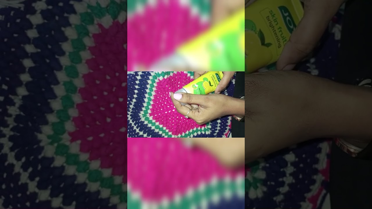 Joy skin fruit brightening face wash  for bright skin and natural glow