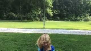 Ella slow motion teeter-totter