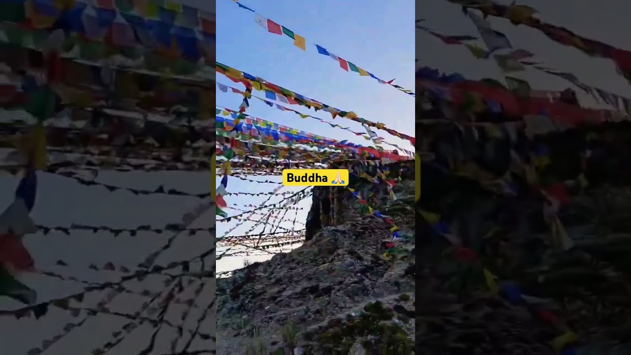 Buddhist prayer flag 