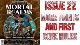 Mortal realms issue 22 review. Paints and core rules