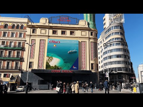 Callao City Ligths, escaparate del turismo en el centro de Madrid