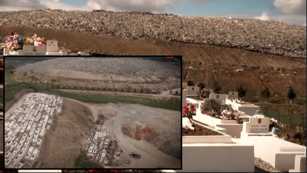 Në Sharrë ‘xhenazenë’ e qajnë sorrat/ Shikoni sa afër varreve kanë ardhur plehrat