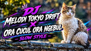 dj melodi tokyo drift x ora cucul ora ngebul slow style viral tiktok 2026#djremix#jjremix 