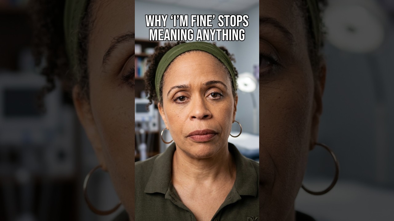 Why 'I'm Fine' Stops Meaning Anything at the End of a Hard Week