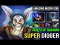 How to Mid & Roam Meepo Like a 9K God with Amazing Micro & Aghanim Effect EPIC Digging Ability DotA