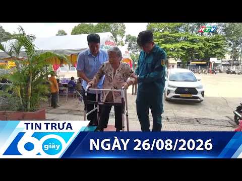 60-Second Noon News - 08/26/2026 - Latest HTV News 2026