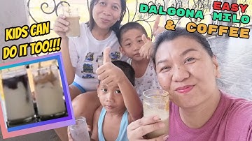 EASY DALGONA MILO & COFFEE Recipe | Without Mixer! | Kids Can Do It at Home!