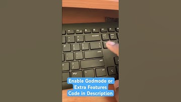 Enable godmode #computer #shorts #pc #windows #gaming #art