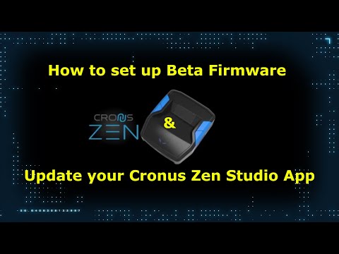 Cronus Zen NEW FIRMWARE and NEW ZEN STUDIO set up guide walk through